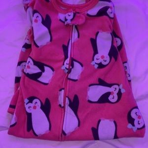 2T toddler footed pajamas